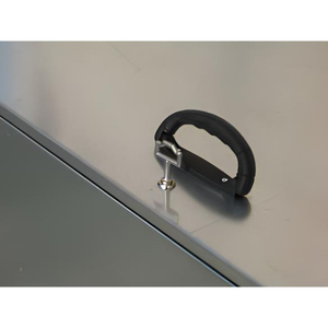 Carvel 1630x620x970mm récipient en acier pour la collecte des tubes néon usés - Product Image 3
