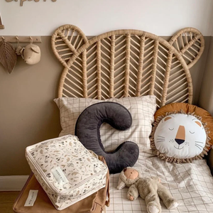 Tête de lit simple en rotin antique Handwicker, tête de lit rembourrée écologique, approvisionnement en vrac de l'usine du Vietnam - Product Image 5