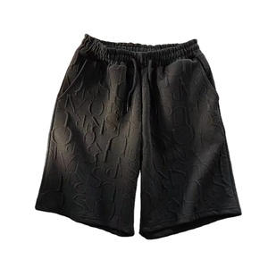 Pantalones Cortos Casuales de Marca Premium para Hombre, Estilo Deportivo, Holgados, de Pierna Ancha, para Correr, con Letras, Estilo Playero, Cargo, para Hombre - Product Image 1
