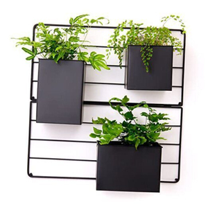 กระถางต้นไม้เหล็กแขวนสำหรับตกแต่งบ้านกระถางต้นไม้โลหะ - Product Image 5