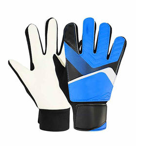 Gants de gardien de but de football d'entraînement professionnel avec logo personnalisé Protection de la paume en cuir épais Fonction réglable pour l'extérieur - Product Image 4
