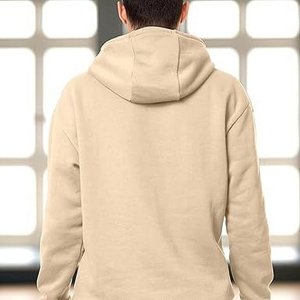 Sweat-shirt à capuche décontracté pour hommes et femmes, couleur unie, personnalité de la rue pour l'hiver, cadeaux de marque avec logo personnalisé - Product Image 2