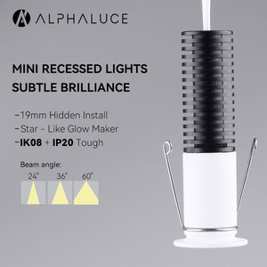 Mini spot <span class=keywords><strong>LED</strong></span> encastré, <span class=keywords><strong>petit</strong></span> éclairage ponctuel pour plafond étoilé |   Mini projecteur encastré de 19 mm, couleurs personnalisées - Product Image 2