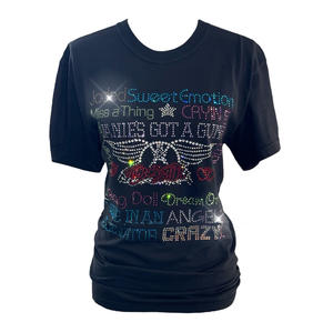 เสื้อยืดผ้าฝ้าย100% เสื้อยืดพิมพ์โลโก้สำหรับผู้ชายเสื้อยืดลายพลอยเทียมขนาดใหญ่เสื้อยืดธรรมดาธรรมดาแบบสั่งทำ - Product Image 1