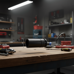 Long 3/4'' <b>Impact</b> Hexagonal <b>Sockets</b> with Thin Walls USAG Pneumatic Tools Accessories and Parts - Product Image 3