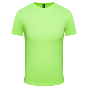 Camiseta bordada con logotipo personalizado 100% algodón de secado rápido y transpirable Ajuste de gran tamaño para actividad de equipo estampado personalizado - Product Image 1