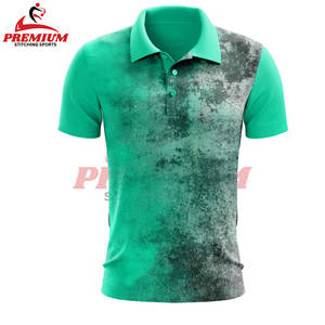 เสื้อโปโลคุณภาพสูงสำหรับกีฬา ขายส่ง เสื้อคอปกแบบยูนิเซ็กซ์ เรียบง่าย สวมใส่สบาย เหมาะสำหรับกอล์ฟ พร้อมโลโก้ เสื้อโปโลเรียบง่ายสำหรับผู้ชาย - Product Image 5