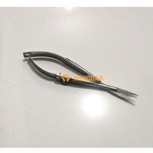 Available Dental Nail Cuticle Micro Spring Scissors Stainless Steel Precision Manicure Tool Instruments - Product Image 1
