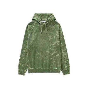 Vente en gros d'usine de sweats à capuche délavés à l'acide de conception personnalisée nouvel arrivage de sweats à capuche délavés à l'acide de haute qualité - Product Image 1