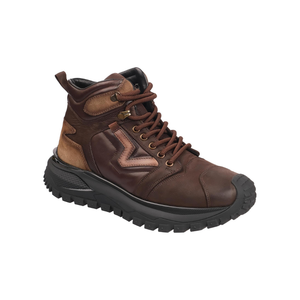 M869 Men's Lace-up Sport Trekking Boots Genuine Leather Slip Resistant Casual Walking Footwear - Product Image 3