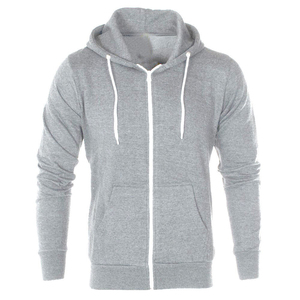 Sweats à capuche zippés personnalisés pour hommes sweats à capuche avec logo personnalisé OEM pour hommes nouveau design de sweats à capuche zippés personnalisés - Product Image 6