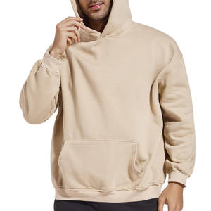 Sudadera con capucha ecológica de alta calidad para hombres, ropa de peso pesado, ropa de calle básica, Sudadera con capucha de mezcla de algodón para hombres - Product Image 4
