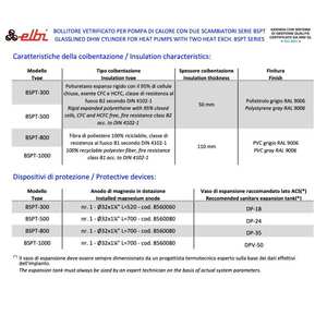 Chauffe-eau à pompe à chaleur Elbi BSPT 500 litres avec réservoir en verre et deux échangeurs fixes - Product Image 5
