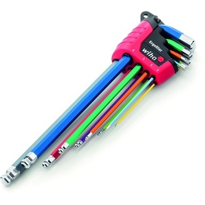 ชุดไขควงหกเหลี่ยม ErgoStar Holder 10 ชิ้น ขนาด 1.5-10 มม. พร้อมหัวบอล WIHA แบบมีรหัสสี - Product Image 4