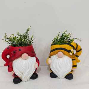 ตุ๊กตาคนแคระตกแต่ง<span class=keywords><strong>ส</strong></span>วน 2 ชิ้น งานเรซิ่นเพ้นท์มือ รูปผึ้งและเต่า<span class=keywords><strong>ทอ</strong></span>ง พร้อมกระถางทรง<span class=keywords><strong>ส</strong></span>ี่เหลี่ยม ของตกแต่งสวนและของขวัญ<span class=keywords><strong>ส</strong></span>ุดพิเศษ - Product Image 4