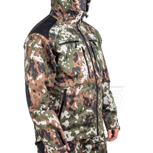 Veste de chasse professionnelle pour homme de haute qualité, toile 100% coton, nouveau style, vêtements d'extérieur d'hiver, respirante, motif uni - Product Image 6
