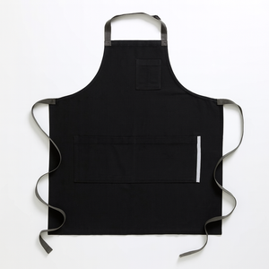 Delantal de Chef Ajustable e Impermeable con Logotipo y Talla Personalizables, Delantal Suave con 2 Bolsillos - Product Image 1