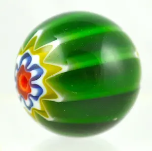 Grandes perles Chevron en verre de 30mm de différentes couleurs Bijoux créatifs Bracelet Crystal Lampwork Making Diverses perles de verre en cristal - Product Image 4