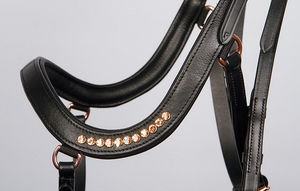 บังเหียนหนังแท้สำหรับแข่งและขี่ม้า - Product Image 2