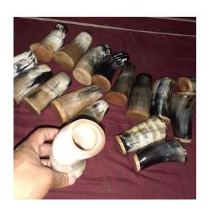 แก้วช็อตทำจากเขาควายธรรมชาติ แก้วช็อตทำมือ ดีไซน์ไม่ซ้ำใคร สำหรับคนรักวิสกี้ เป็นมิตรกับสิ่งแวดล้อม แก้ววิสกี้คุณภาพสูง - Product Image 2