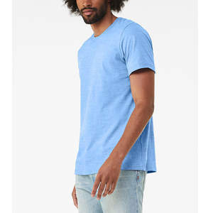 BELLA + CANVAS 3001 - Jersey Tee ras du cou "Everyday Elegance: T-shirt classique personnalisable pour homme Impression personnalisée - Product Image 3