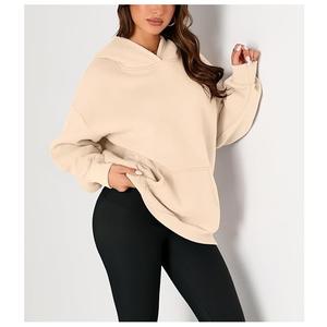 Prix de gros du sweat à capuche 100% coton à manches longues et col rond pour femmes du Bangladesh - Product Image 6