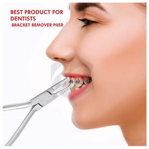 <b>Bracket</b> Remover Pliers Orthodontics Braces Removing Plier Dentistry 13cm <b>Bracket</b> Brace Remover Plier Professional Orthodontic - Product Image 5