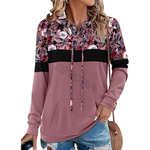 Sweat-shirt de sport pour femme, imprimé graphique, broderie personnalisée, pull élégant, confortable, doux, chaud, streetwear décontracté, mode quotidienne - Product Image 1