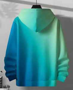 Sweat à capuche pour homme de qualité supérieure, ultra confortable, 100% coton, brodé, perlé, uni, imprimé numériquement, personnalisable - Product Image 3