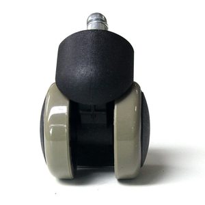 Roulettes de chaise de bureau en caoutchouc robuste de 2 pouces (jeu de 5) (10MM 11MM Options de tige) Options de tige Roulettes de meubles - Product Image 3