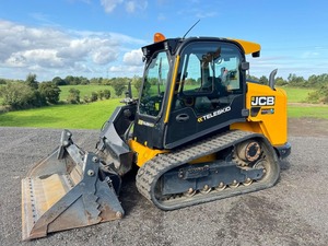 Cargadora de orugas telescópica usada 3TS-8T de 74HP con brazo telescópico: ¡Compre ahora para proyectos de construcción y agricultura! - Product Image 2