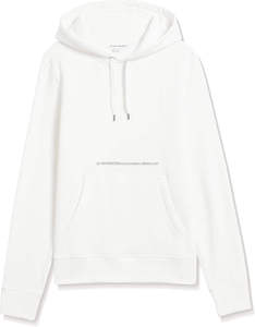 เสื้อฮู้ดผู้ชายแบบสวมหัว แขนยาว ผ้าฝ้ายฟลีซ ซิปเต็มตัว สไตล์ลำลอง พร้อมโลโก้สตรีทแวร์ - Product Image 1