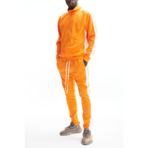 Chándal Deportivo Personalizado para Hombre con Estampado Puff, Pantalones Jogger Acampanados, 100% Algodón, de Pakistán - Product Image 6