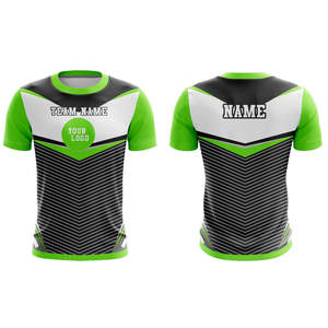 T-shirts de sublimation personnalisés en gros 100% polyester t-shirts de sport de gymnastique imprimés à séchage rapide - Product Image 3