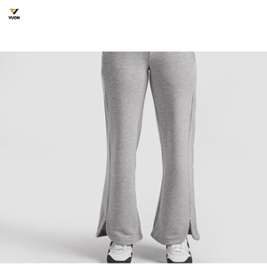 2025 New Design Luxury White Flared Sweat-Wicking Yoga <b>Leggings</b> <b>Women's</b> Plus Size Running Fitness Pant Elastic Waist Closure - Product Image 3