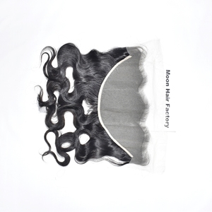 Moon Hair & Factory, fabricante de cabello humano Remy indio genuino, proveedor mayorista de cabello humano con ondas corporales frontales del principal exportador - Product Image 6