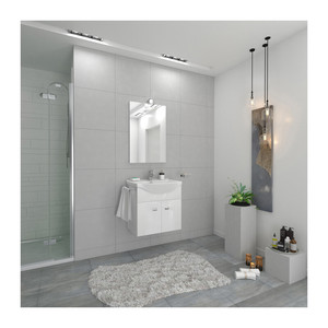 Mueble de Baño Emma 58 Suspendido con Espejo Blanco - Product Image 1