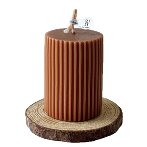 Vela Aromática Artesanal de Cera de Soja Rústica en Vaso de Vidrio, Ecológica, para Bodas, Fiestas, Diwali, Pascua, Bares, Navidad - Product Image 1