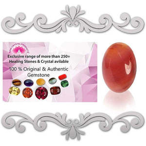 Carnelian Rouge Naturel en Pierre Brute 13.25 Ratti Formes Carrées, Ovales et Poire pour l'Astrologie et la Guérison des Chakras - Product Image 2