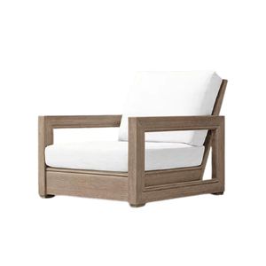 Noirvesta The Langham - Sillón de Jardín Moderno de Mimbre, Sillón de Patio para Exteriores, Colección de Muebles de Lujo para Resort - Product Image 1