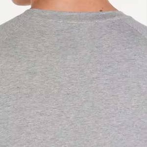 Camiseta de Manga Corta para Hombre, Cuello Redondo, Ajuste Regular, 130GSM, 50% Algodón, 50% Poliéster, Transpirable, Lisa, Personalizable al por Mayor - Product Image 4