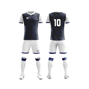 เสื้อฟุตบอลสโมสรฟุตบอลสำหรับผู้ชายเสื้อฟุตบอลแบบระบายอากาศนุ่มใส่สบายพิมพ์โลโก้ได้ตามต้องการ - Product Image 6