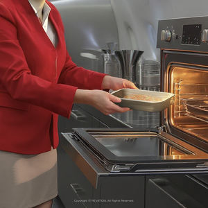 Plateau de repas durable en vol pour T'Way Air - Plateau de restauration aérienne compostable en pulpe moulée écologique - Product Image 5