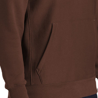 Nouveau style streetwear pour homme, haute qualité, imprimé DTF, double couche, 100% coton respirant, poche unie, personnalisable, pour l'extérieur, automne