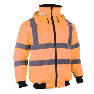 <b>Construction</b> <b>Clothes</b> Working Hi Vis Hoodie / High Visibility <b>Work</b> Wear Solid Color Hi Vis Hoodie for Unisex - Product Image 2