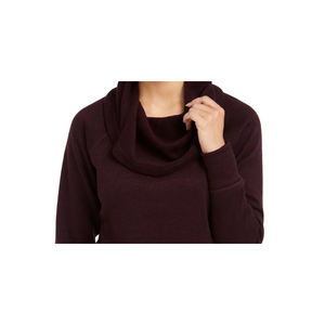 Maglione da Donna Ideology XX-Large Viola con Collo ad Anello, Alta Qualità, Tessuto Traspirante, Casual Premium per l'Autunno - Product Image 2