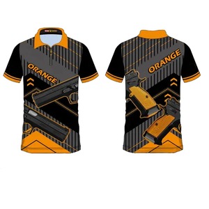 OEM al por mayor sublimación personalizada para camiseta antiarrugas estampado secado rápido transpirable hombres Casual manga corta bajo MOQ Piqué - Product Image 3