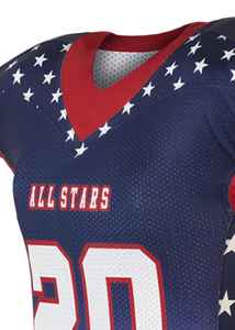 Uniforme de Fútbol Americano Personalizado con Doble Costura, Sublimado, Transpirable, Ecológico, Ligero y Nuevo - Product Image 2