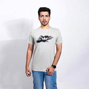 Camiseta personalizada de algodón de alta calidad para hombre, camiseta de gran tamaño de peso pesado en blanco, Camisetas estampadas para hombre - Product Image 5