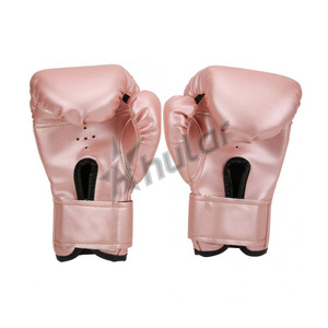 Fabricantes de 10oz Guantes de boxeo de cuero Pu personalizados Guantes deportivos de perforación para entrenamiento Equipo DE BOXEO - Product Image 4